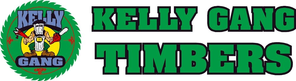Kelly Gang Timbers logo with Ned Kelly figure