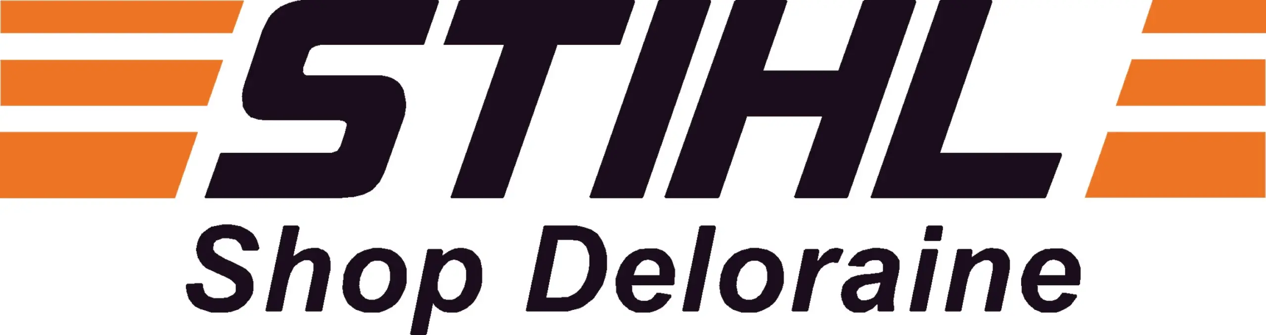 STIHL logo with Shop Deloraine text